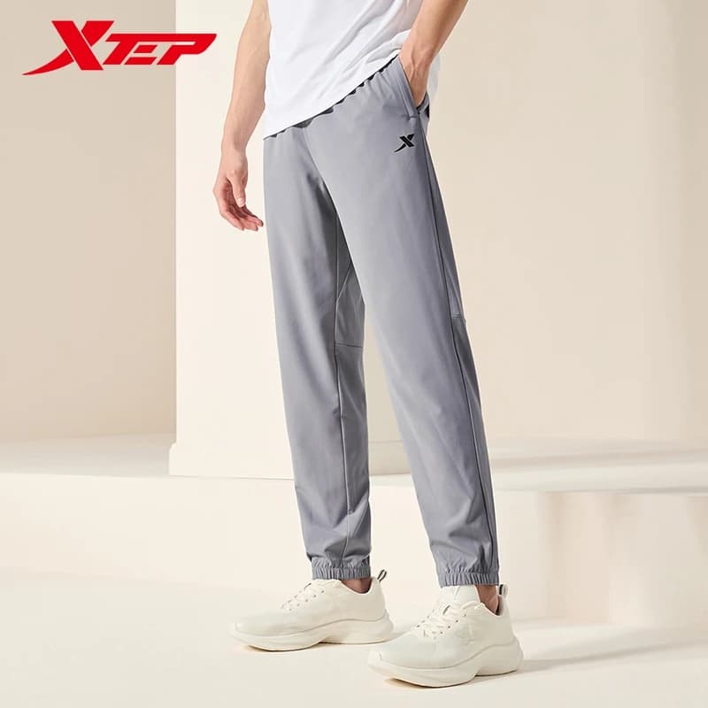 Xtep tissé pantalons de survêtement pour hommes été Normcore hommes pantalons de survêtement trajet 