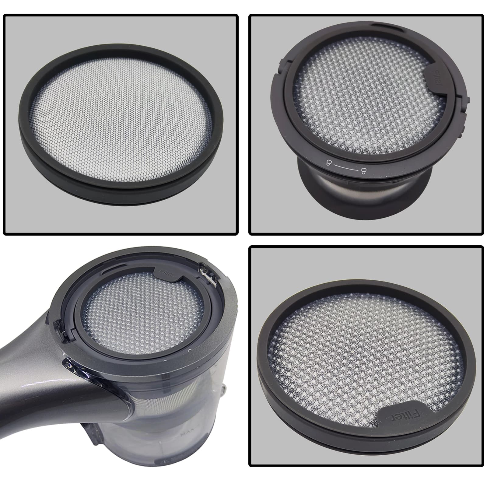 Originallieutenant Dreame-Pièces de rechange pour aspirateur Xiaomi, accessoires de pré-filtre égale