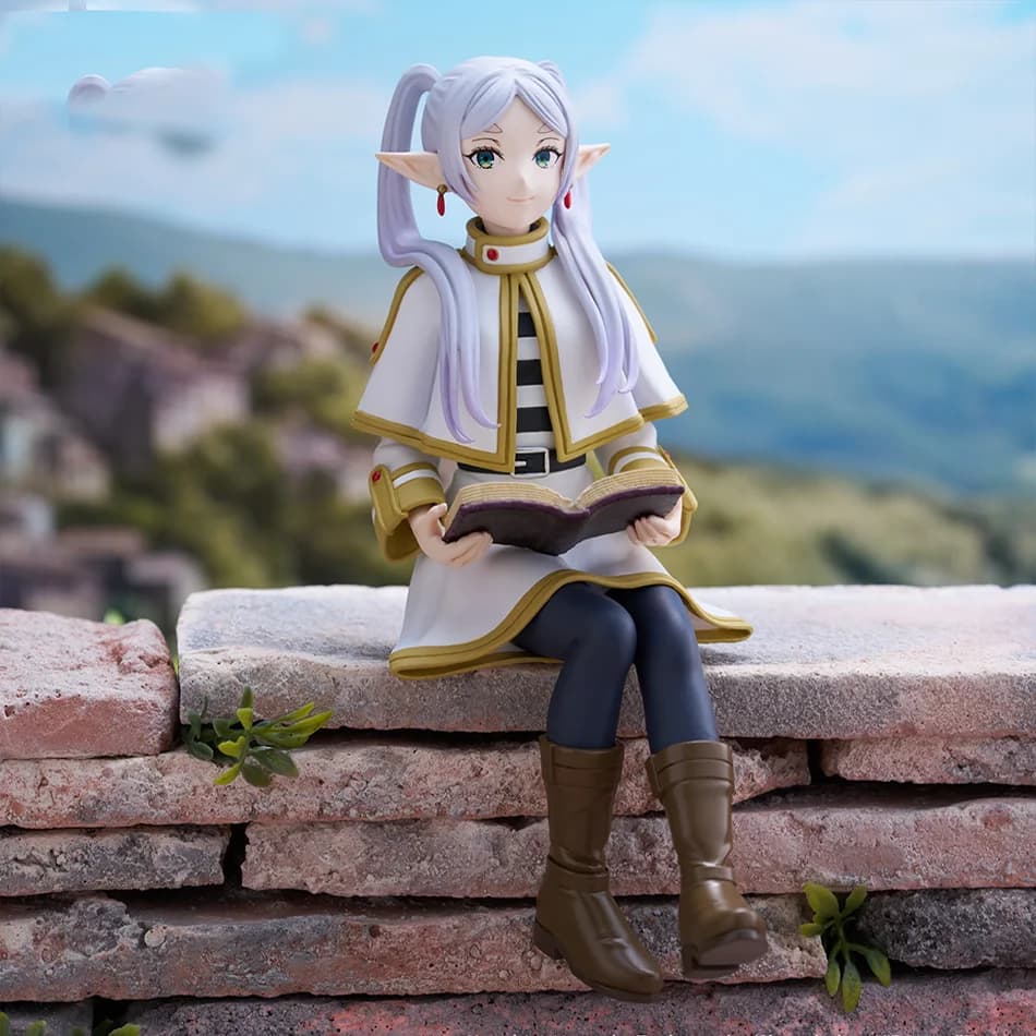 Bouchon de nouilles Sousou no Frieren, 14cm, figurine de fille Anime Frieren au-delà du fin du voyag