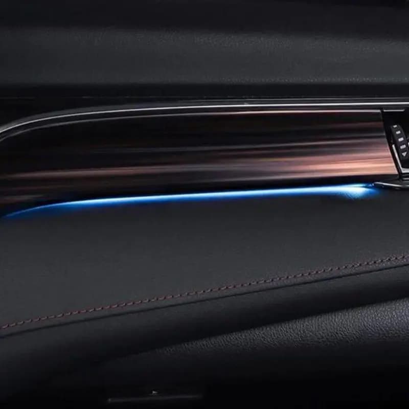 Lumière LED décorative bleue pour intérieur de voiture, console centrale, escales, Toyota Camry, 201