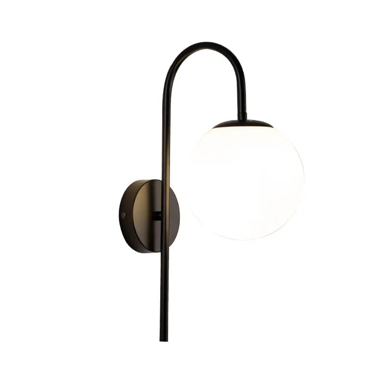 Lampes murales LED simples et modernes, boule de verre créative, applique murale pour salon, chambre