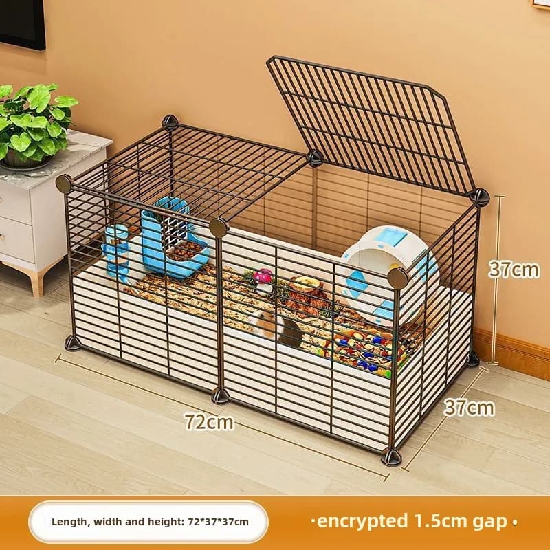 Cage à Hamster de luxe pour la maison, grand espace adapté à plusieurs animaux domestiques, durabili