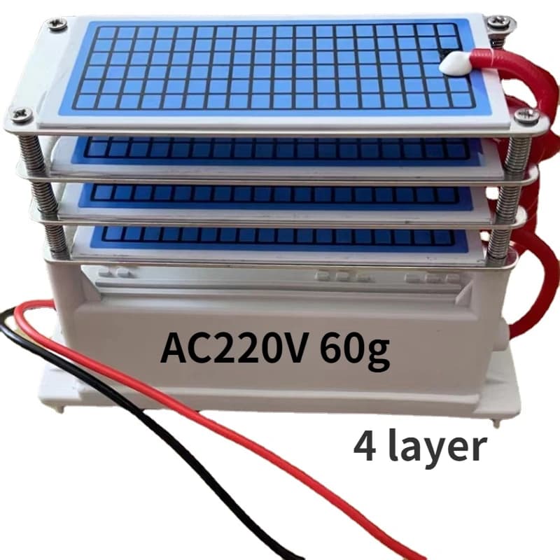 Générateur d'ozone 220V 60g/28g/15g/10g, purificateur d'air, Machine à ozoniser, nettoyeur domestiqu