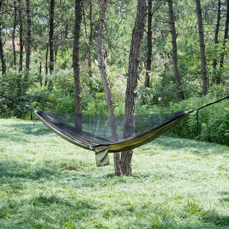 Moustiquaire Portable à installation rapide, hamac de Camping, lit suspendu d'extérieur, balançoire 