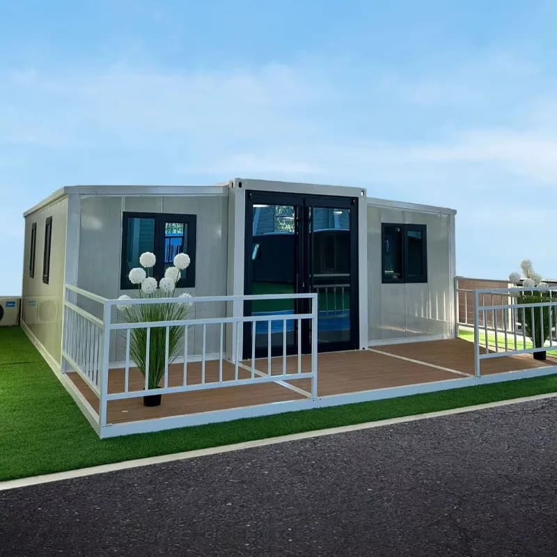 Maison conteneur préfabriquée 36 ㎡   Petite maison pliante Portable moderne, chambre à coucher 2/3 m