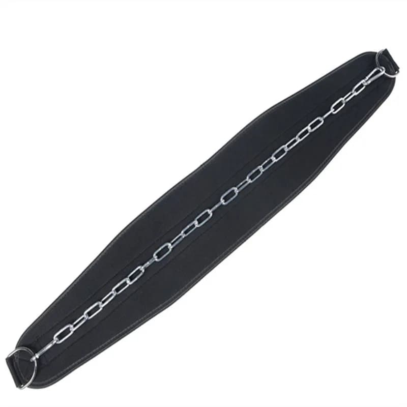 Ceinture côtelée lestée avec JODouble D-Ring, sangle de soutien dorsal, équipement de gymnastique à 