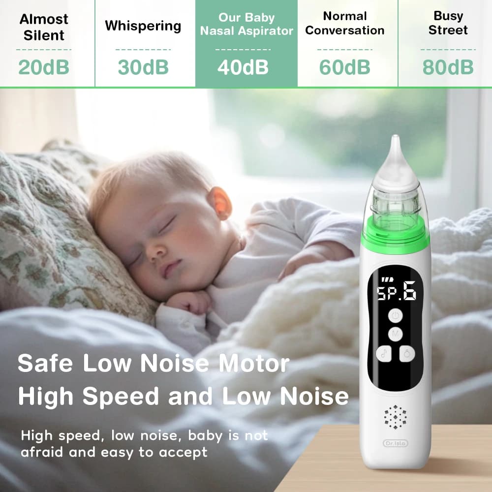 MAMIJOY – absorbeur Nasal électrique silencieux pour bébé, nettoyeur de rhinite, aspirateur Nasal, o