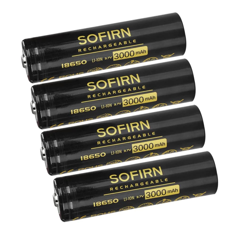 Sofirn 21700 ou 18350 ou 18650 batterie pré-chargée 3.7 V Li-ion piles rechargeables pour lampe de p