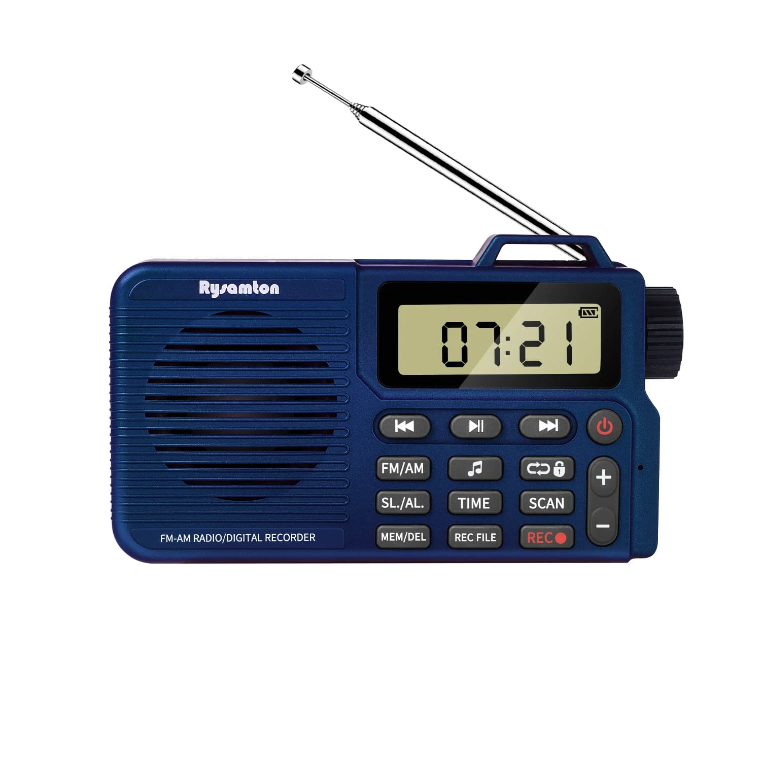 Radio numérique multifonction FM/AM 2000Amh. Radio Bluetooth rechargeable et multifonctionnelle.