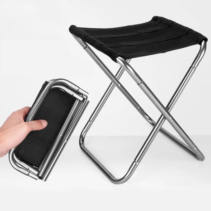 MUMUCC tabouret pliant en fer robuste chaise de Camping Portable pour la pêche en plein air tabouret