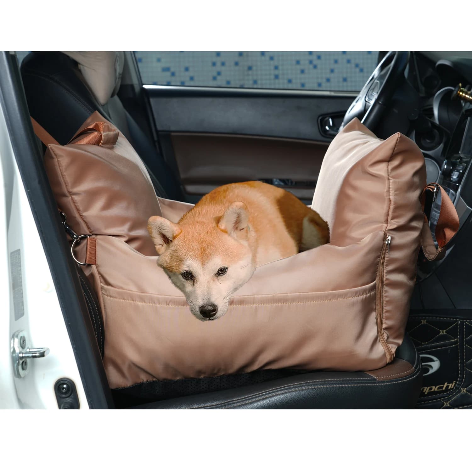 Housse de siège de voiture imperméable pour chien, coussin nid d'animal de compagnie, matelas de voy