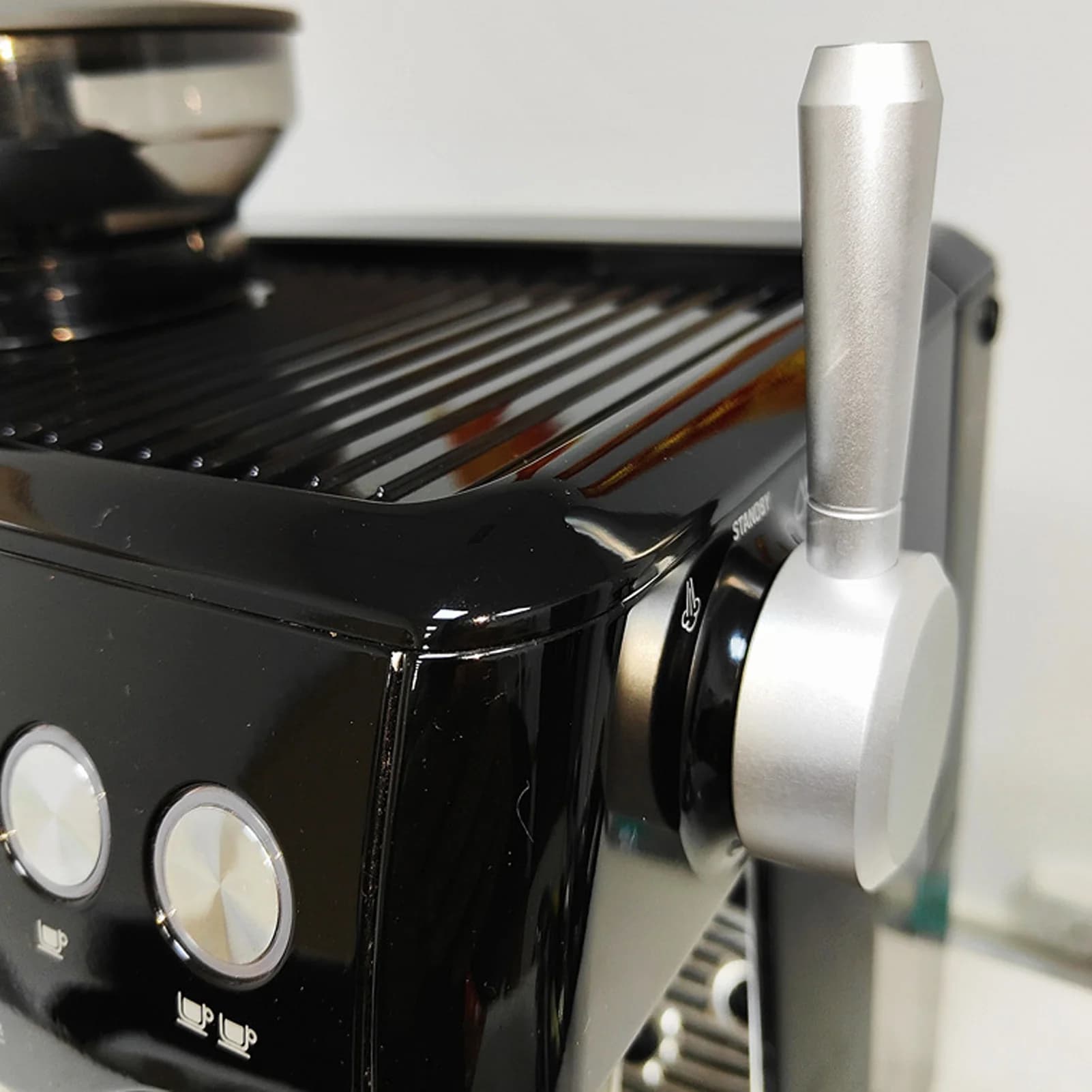 Poignée de commande de cafetière en alliage, levier à vapeur, convient pour Breville Sage, 870, 875,