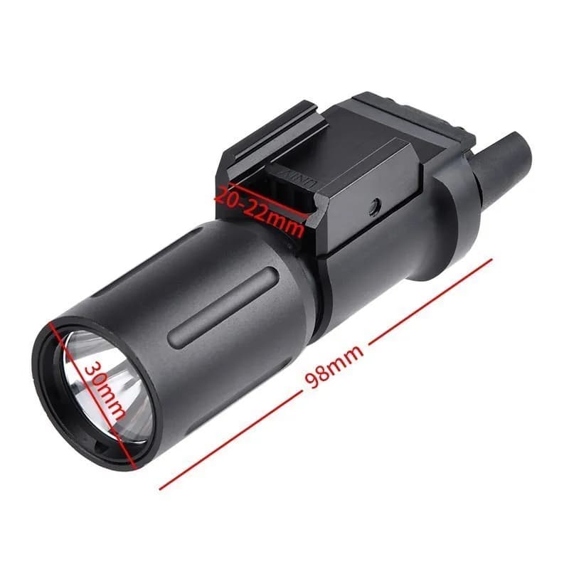 Lampe torche tactique Airsoft PLH-V2 PL--350 pour pistolet de chasse, 1000 Lumens, lumière LED haute
