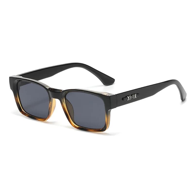 Lunettes de soleil carrées de luxe léger, design minimaliste, élégantes, unisexes, protection UV400,