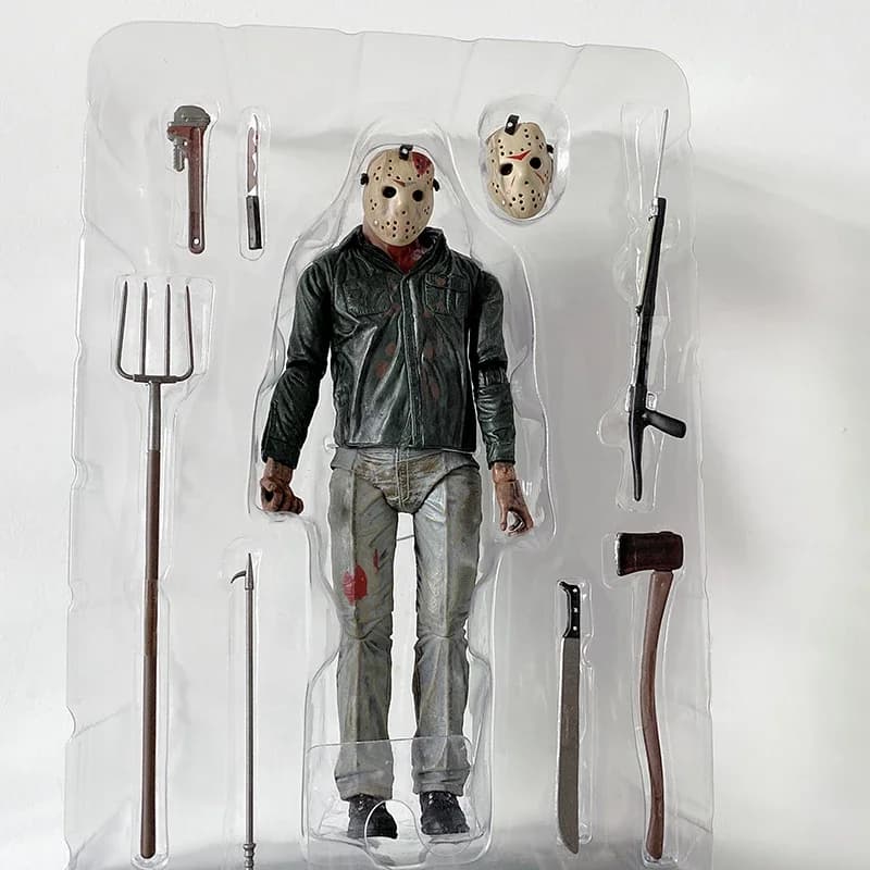 NECA vendredi le 13ème figurine jouets Freddy Jason Voorhees sang figurine d'action ultime Jason mod