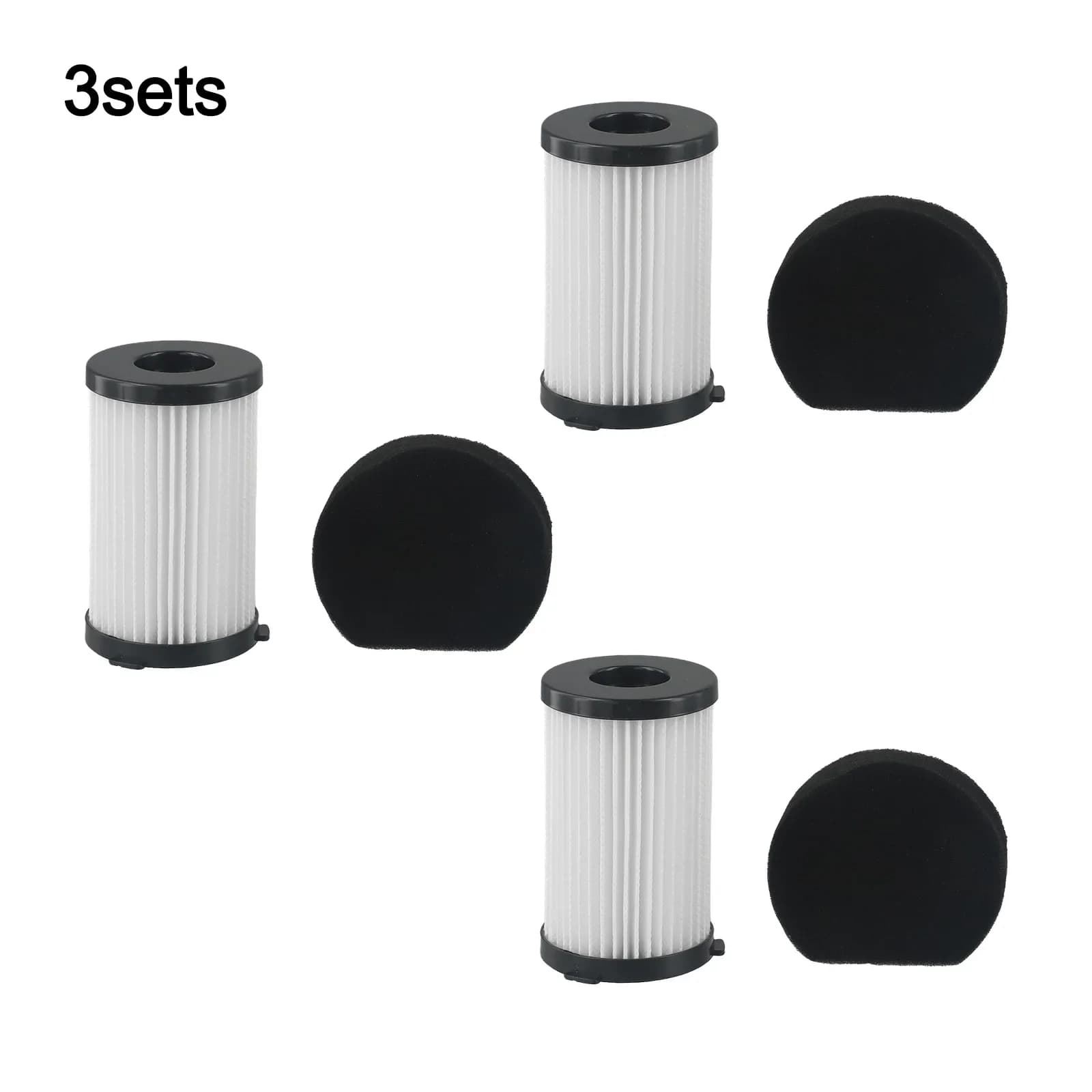 Filtre lavable et réutilisable pour aspirateur Akitas AK585K V8, pièces de rechange en plastique, ac