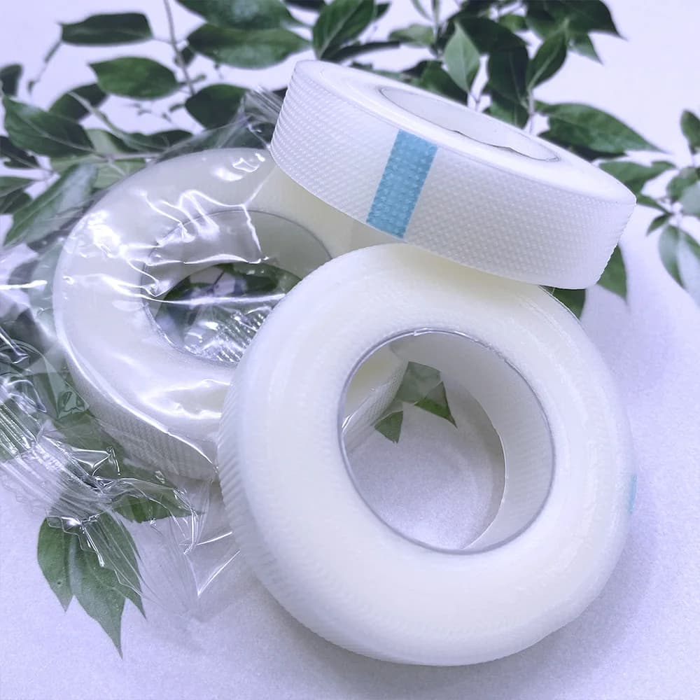 50 rouleaux de ruban d'extension de cils, outils adhésifs PE sous les coussinets oculaires pour cils