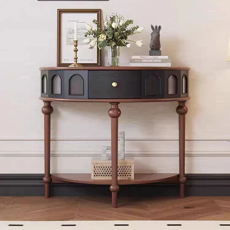 Table Console de beauté tendance, Hall d'entrée, salon, Vintage, Premium, rangement de luxe, meubles