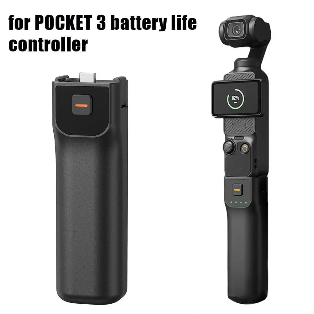 Pour Osmo POCKET 3 accessoires d'appareil photo de poche 5000mAh grande capacité batterie externe Mo