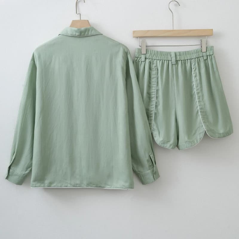 Ensembles de chemises courtes pour femmes