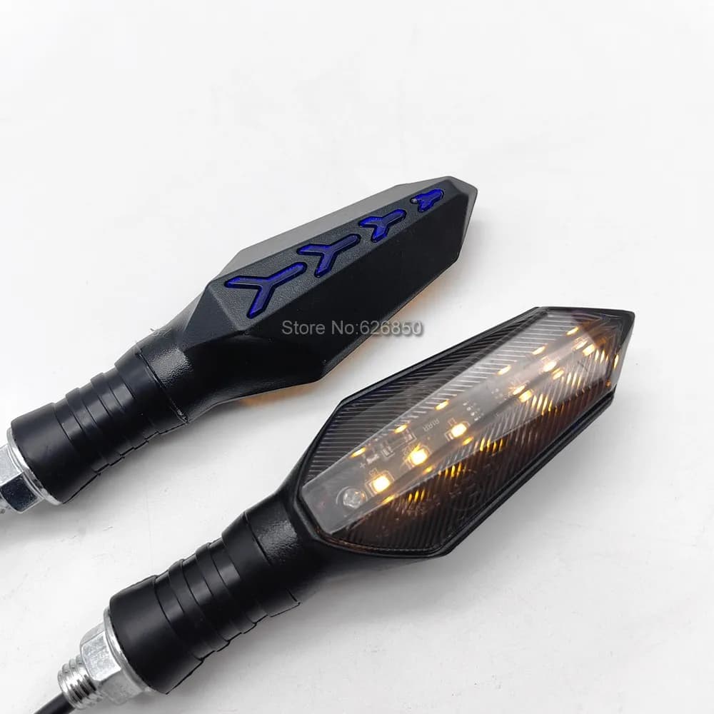 Clignotant universel 12V-72V gauche/droite, indicateur LED étanche pour scooter électrique Citycoco