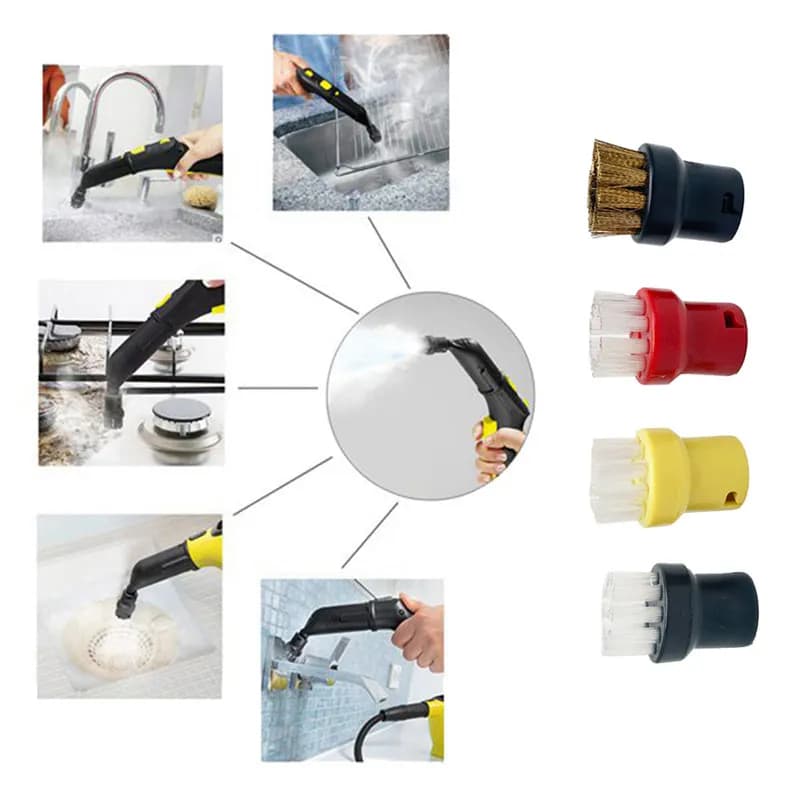 Nouvelles brosses de nettoyage pour aspirateur à vapeur Karcher, pièces de tête SC1 SC2 SC3 SC4 SC5 