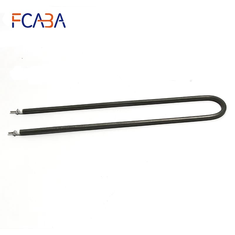 FCABA élément chauffant électrique résistance de chauffage d'air tubulaire 220V 300W/500W/600W/800W/