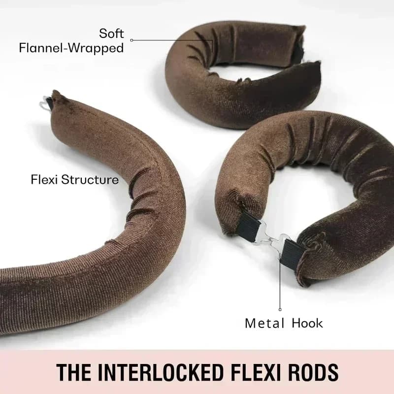Bigoudi sans chaleur, tige à friser, bandeau sans chaleur, boucles paresseuses en Satin, bigoudis do