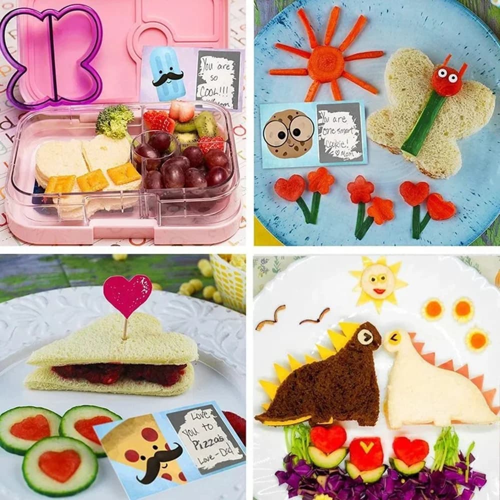 Coupe-Sandwich pour enfants, moule à pain, dessin animé écureuil chien de mer, couteau à pain, coupe