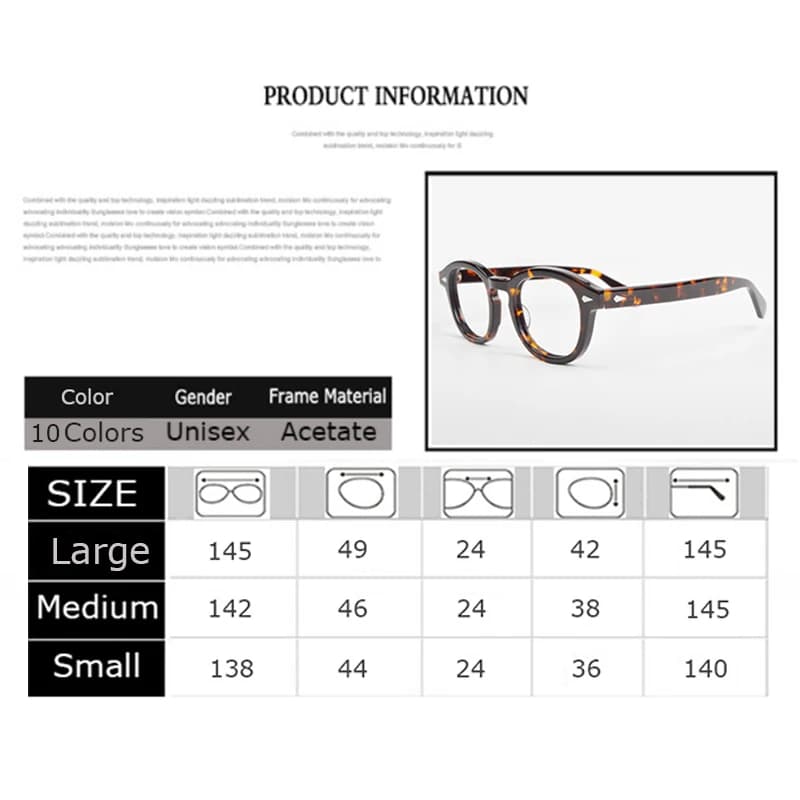 Lunettes de soleil polarisées pour hommes et femmes, style Johnny Depp Lemtosh, monture vintage en a