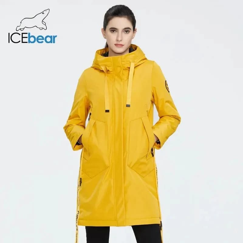 ICEbear – manteau à capuche pour femme, parka décontractée, de qualité, à la mode, marque, nouvelle 