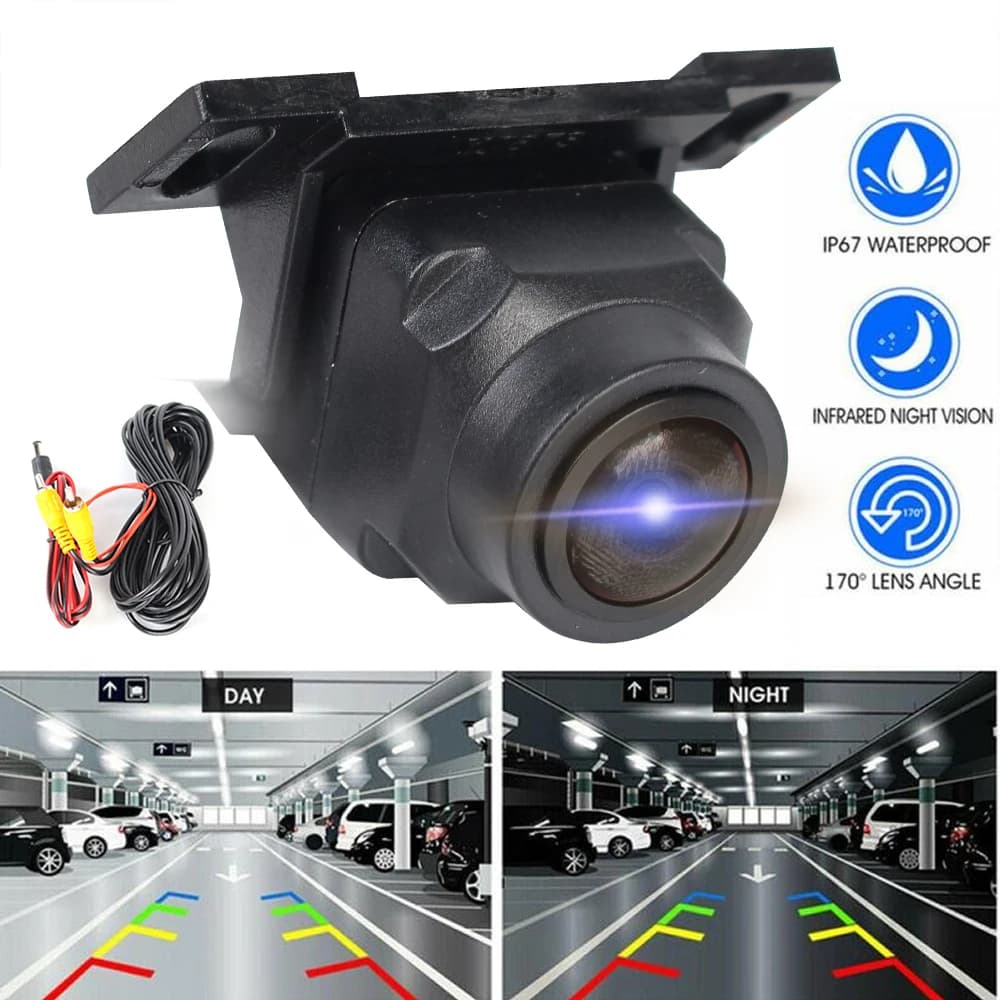 Caméra de voiture CCD haute définition AHD objectif Fisheye 1280x1080P 170 grand Angle Starlight Vis