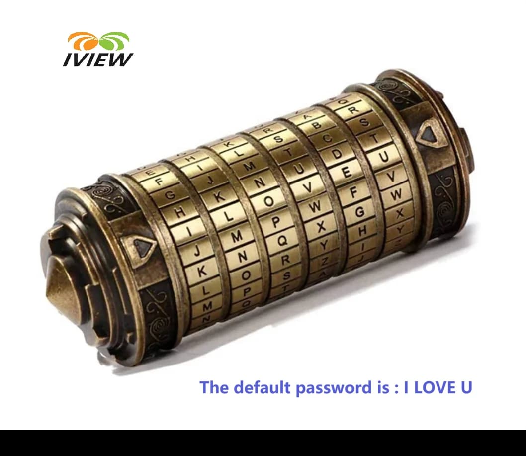 Leonardo Da Vinci Code serrure jouets métal Cryptex serrures pour cadeaux de mariage cadeaux de sain