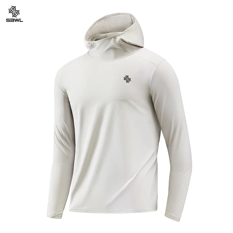 SBWL sweat à capuche respirant à manches longues pour hommes/femmes de haute qualité pour sports et 