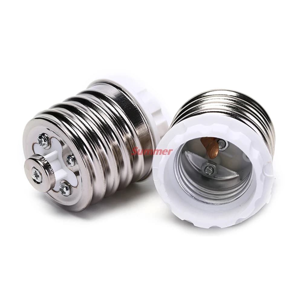 Adaptateur d'ampoule LED E40 à E27, 1 pièce, Base d'ampoules, adaptateur de douille, convertisseur d