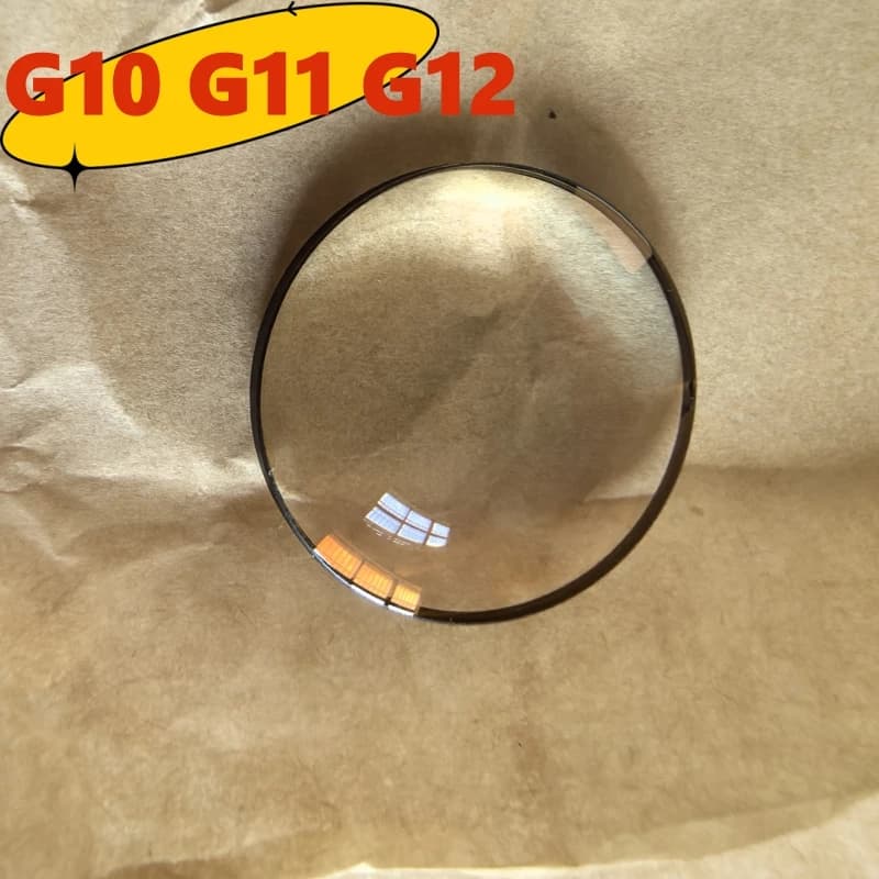 Pièces d'appareil photo numérique en verre d'objectif avant pour Canon G10 G11 G12