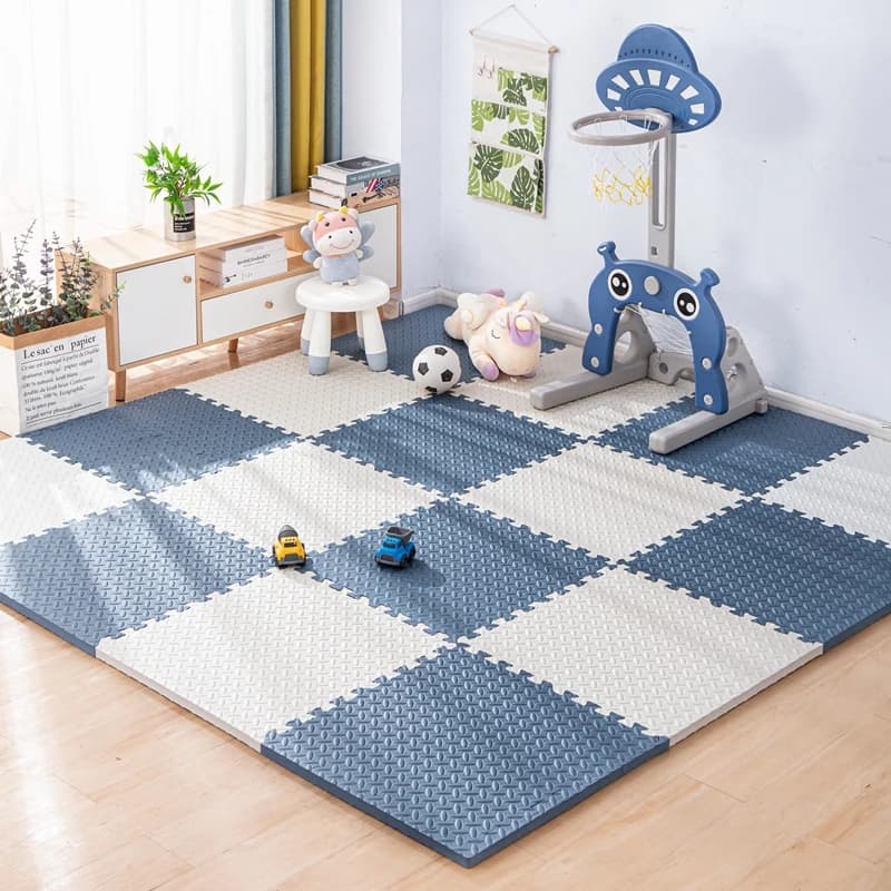 Tapis de Puzzle pour enfants, carrelage en mousse, tapis de jeu pour bébé, équipement d'entraînement