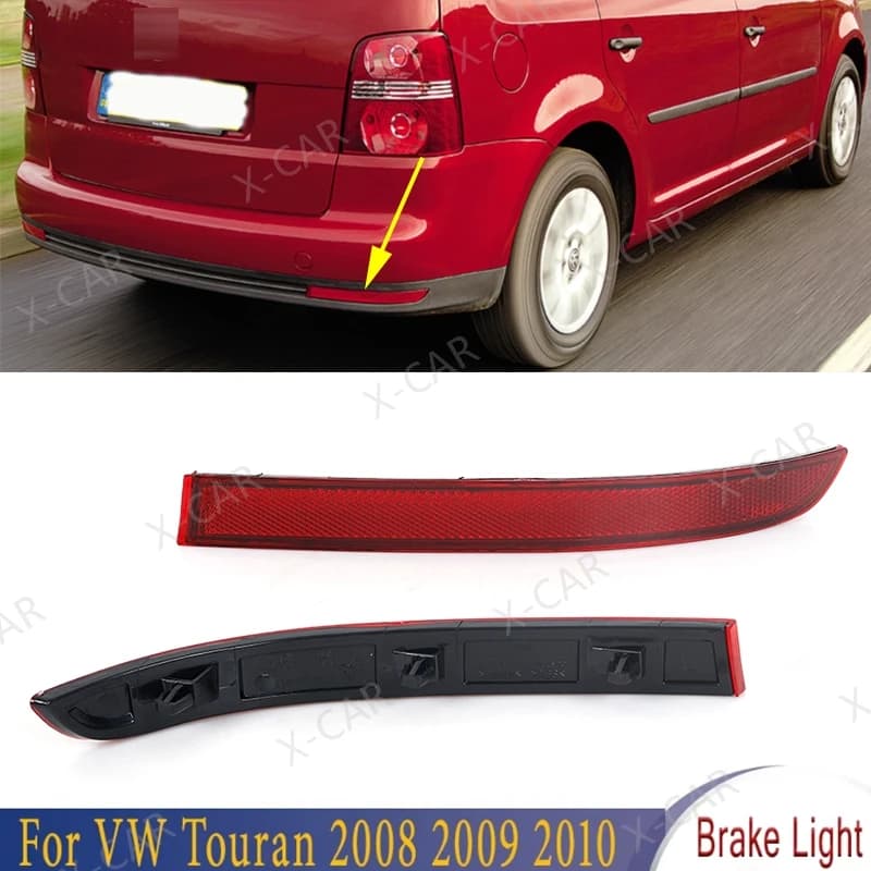 Lumière X-CAR de réflecteur de pare-chocs arrière pour Volkswagen VW Touran 2008 2009 2010 feu de fr