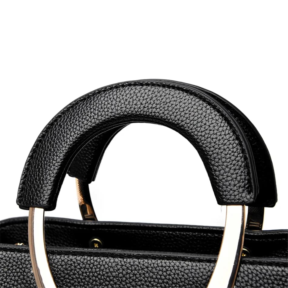VANDERWAH véritable haute qualité en cuir Pu fourre-tout décontracté sacs à main de luxe femmes sacs