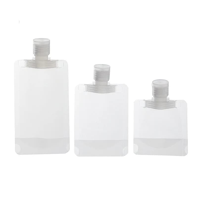 Sac distributeur de Lotion 6 tailles 30-250ml, pochettes réutilisables de voyage pour shampoing liqu