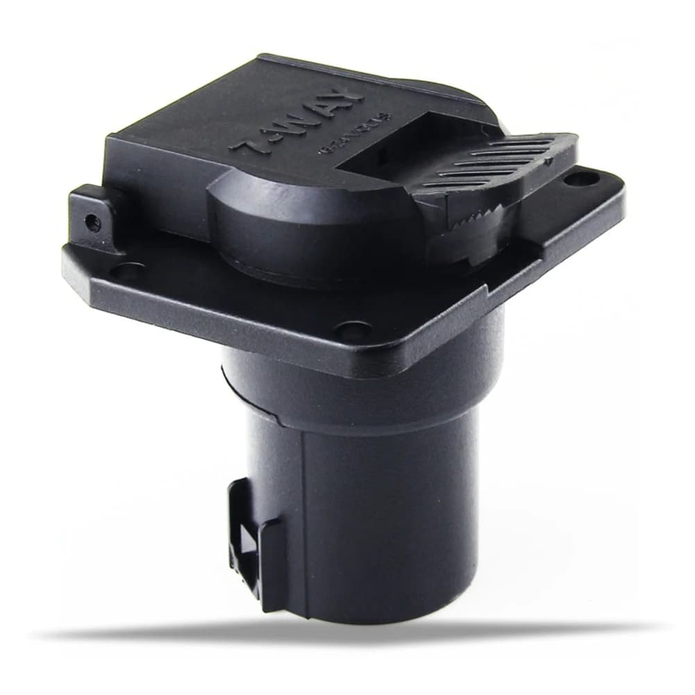 Connecteur de remorque à 7 broches pour camping-car, sans découpe, sans raccordement, alimentation p