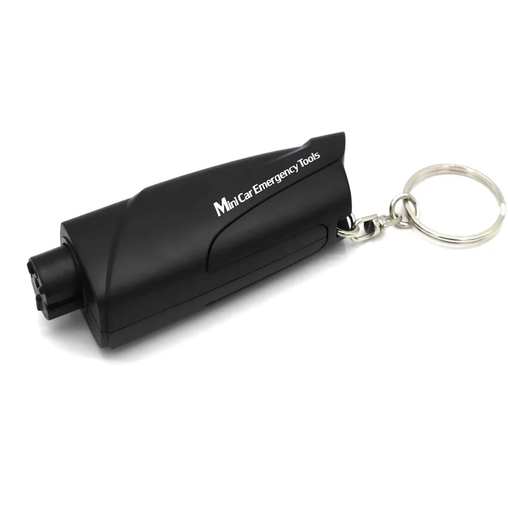 Marteau de sécurité pour voiture, kit de secours d'urgence, couteau porte-clés, coupe-ceinture de sé