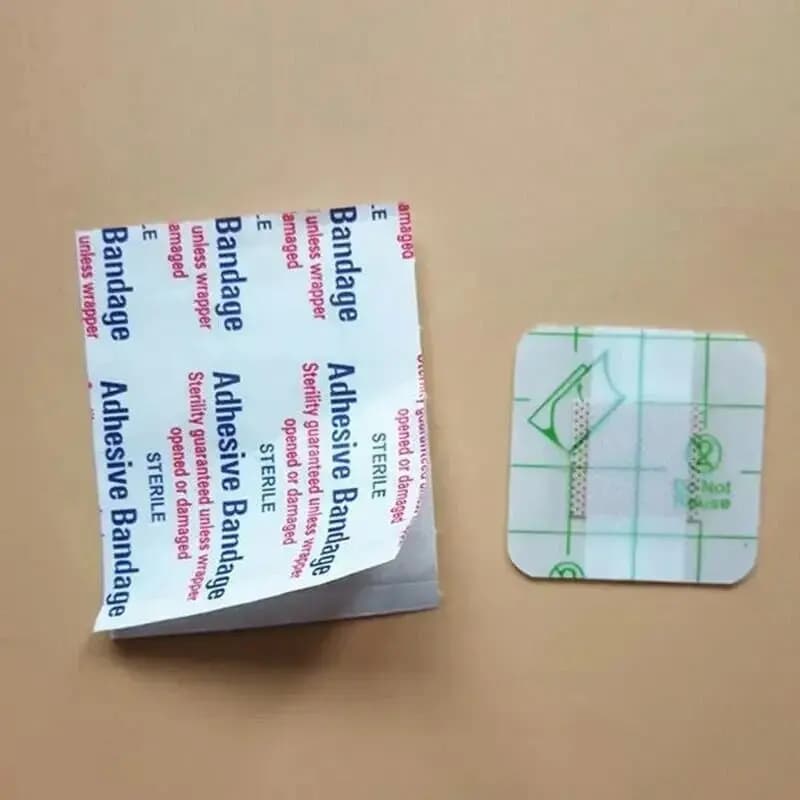 Bandage carré pour enfants, Patch médical imperméable pour plaies, premiers secours pour coupes et A
