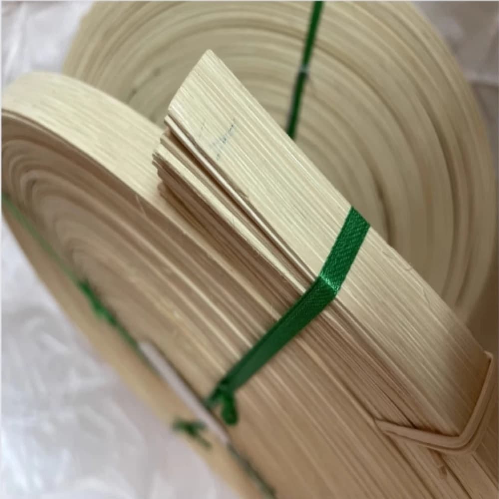 Noyau de rotin plat en roseau indonésien naturel, panier de réparation de chaise, tissage de polymèr