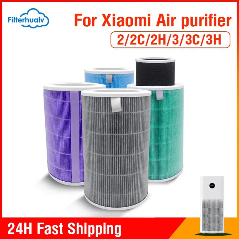 Pour Xiaomi Mi filtre purificateur d'air pour Xiaomi purificateur Mijia 2 2C 2H 2S 3 3S 3C 3H filtre