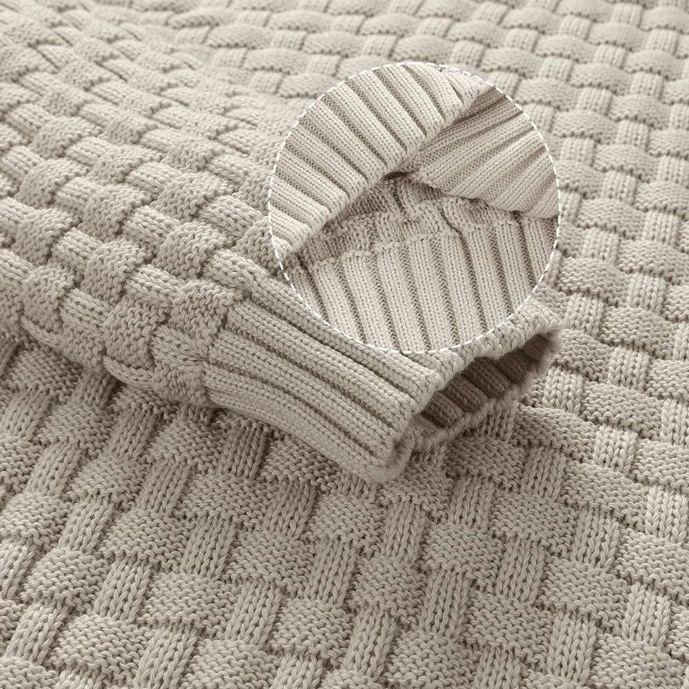 Pull tricoté à col ras du cou pour homme, chaud et doux, manches longues, bord côtelé texturé, confo