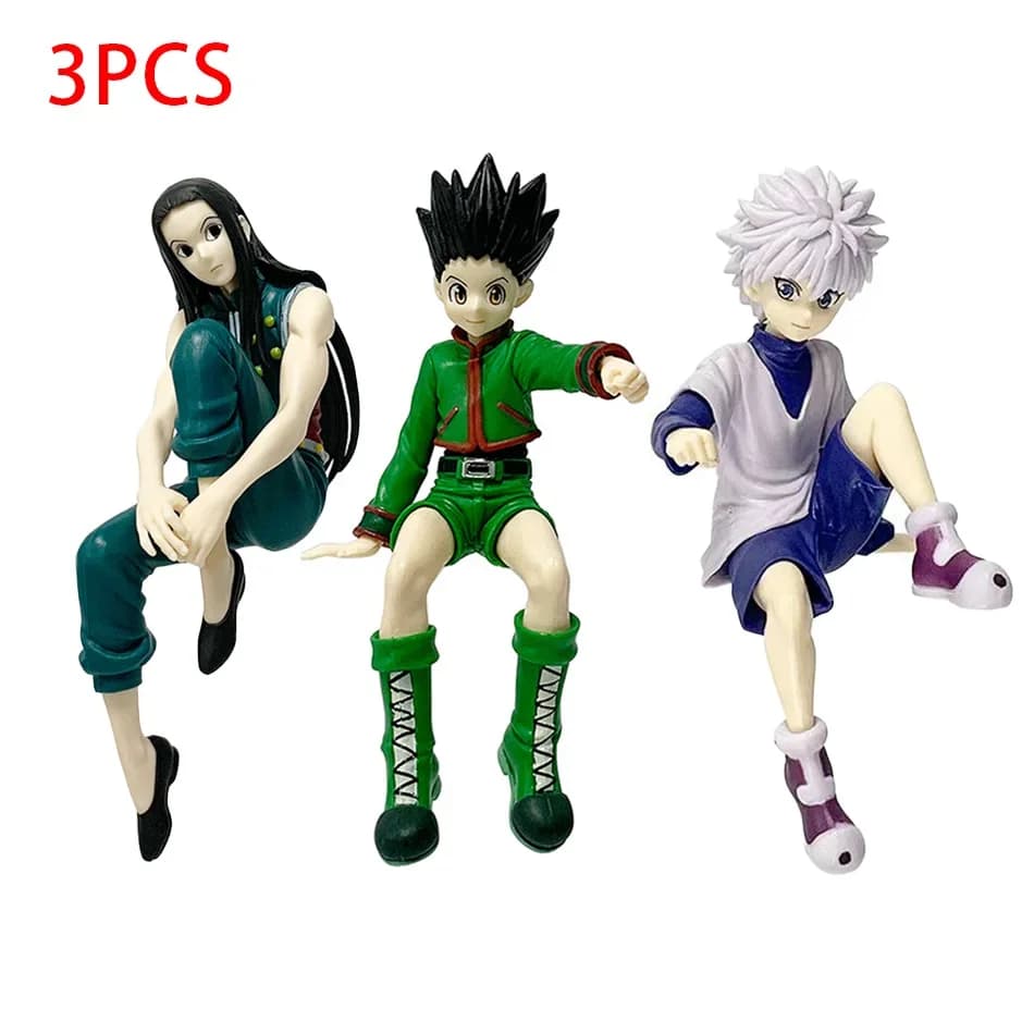 Figurine de dessin animé Hunter × Hunter, Troupe fantôme Hisoka, bouchon de nouilles, décoration de 