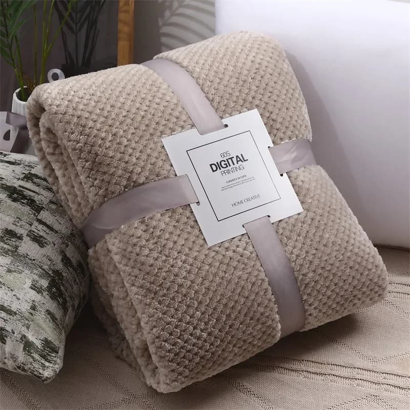 Couverture épaisse en molleton doux pour bébé, couette pour nouveau-né, lange d'emmaillotage, access
