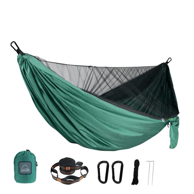 Moustiquaire Portable à installation rapide, hamac de Camping, lit suspendu d'extérieur, balançoire 