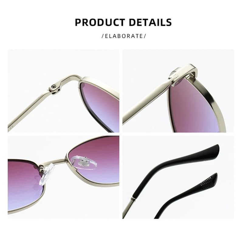 DDDLONG – lunettes de soleil rondes rétro pour femmes et hommes, petites lunettes de soleil classiqu